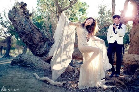 何润东婚礼蒙古拍摄 太太Peggy个人资料两人恋爱史7.jpg