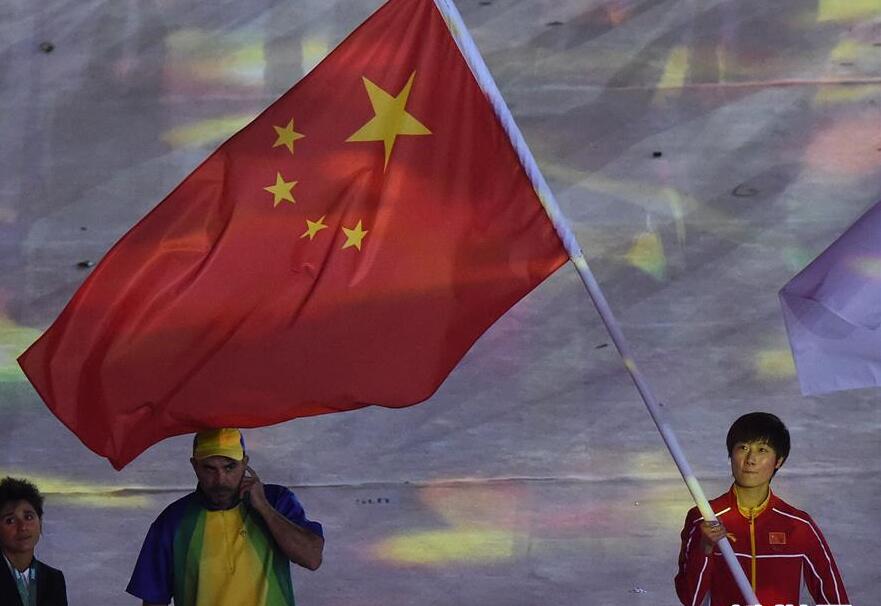 丁寧成為中國奧運代表團閉幕式旗手