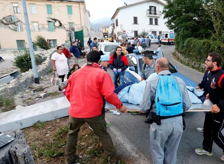 意大利中部發生6．4級地震