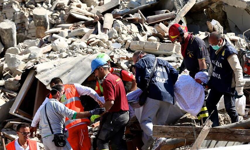 意大利地震死亡人數升至120人