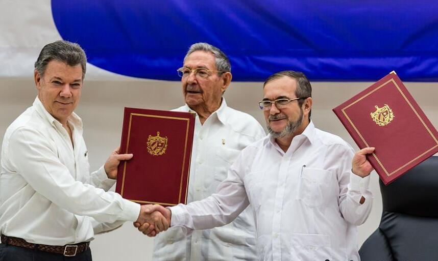 哥伦比亚总统桑托斯获2016年诺贝尔和平奖