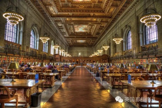 紐約圖書館的人肉