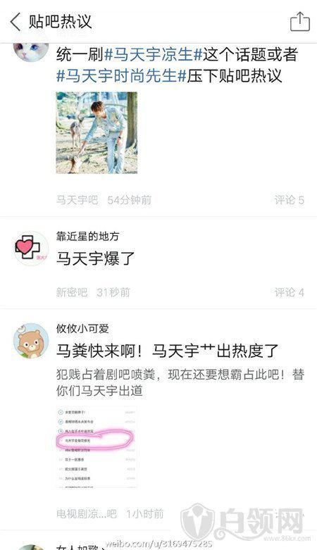 馬天宇鐘漢良粉絲互撕原因揭曉 馬天宇為什么被罵賣菊慘死