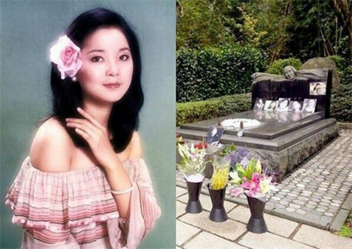 鄧麗君墓碑遭破壞 瘋狂歌迷墓碑貼照17年令人心寒