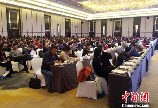 2017浙江省云计算·大数据产业推进大会现场。 陈丽莎 摄