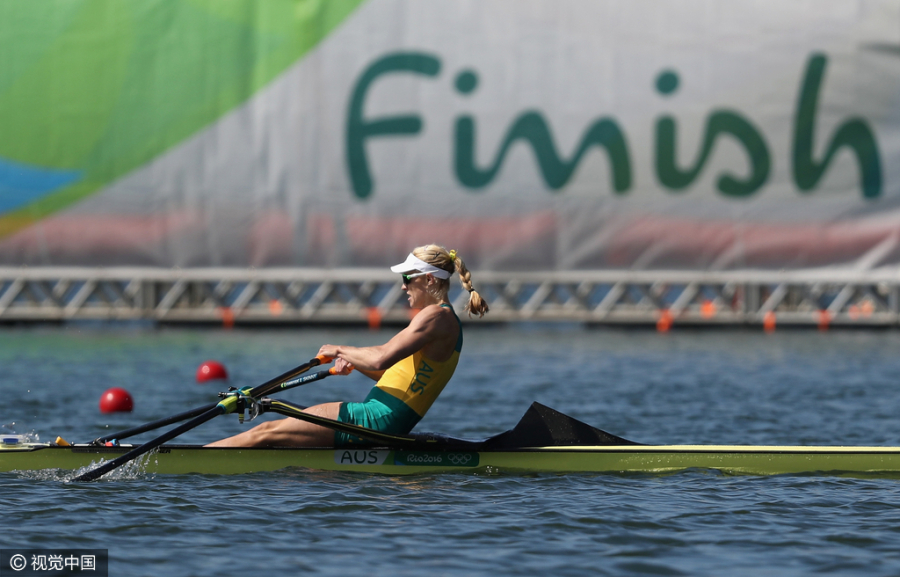 段静莉里约奥运女子赛艇单人双桨摘铜比赛回顾视频 段静莉个人资料介绍