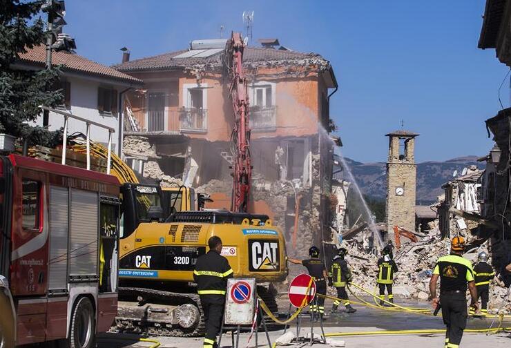 意大利着手对地震受灾城镇建设展开司法调查
