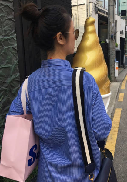 林心如孕后氣色身材還是一樣好  愛情兜兜轉轉還是身邊人