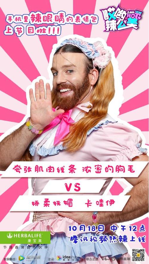 胡子小姐中國首秀 扮“蘿莉”秀肌肉美臀