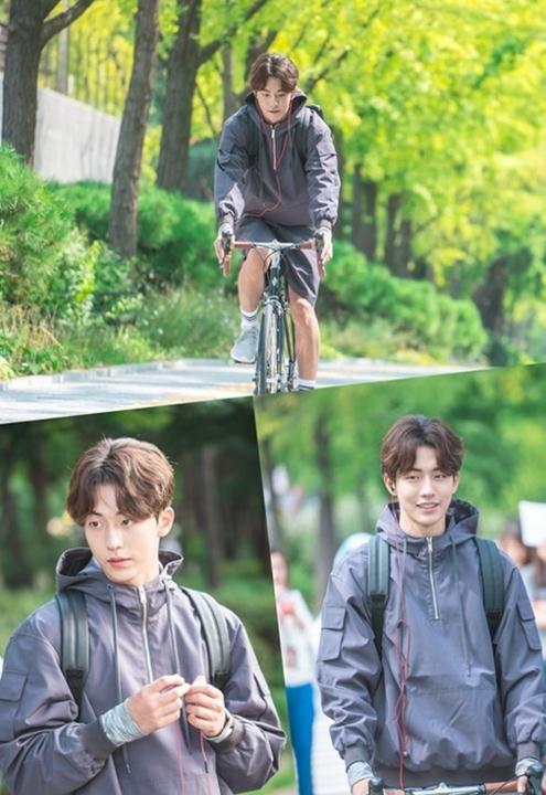 南柱赫新劇《舉重妖精金福珠》劇照公開 變身游泳天才"體育男"