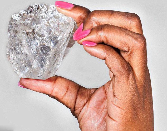 非洲发现世纪巨钻大小如橙子 盘点历史最大的钻石