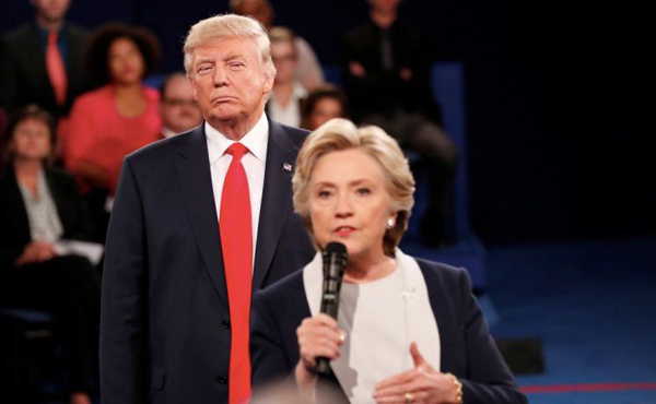 特朗普獲選美國第45任總統 希拉里：希望還能和特朗普做朋友