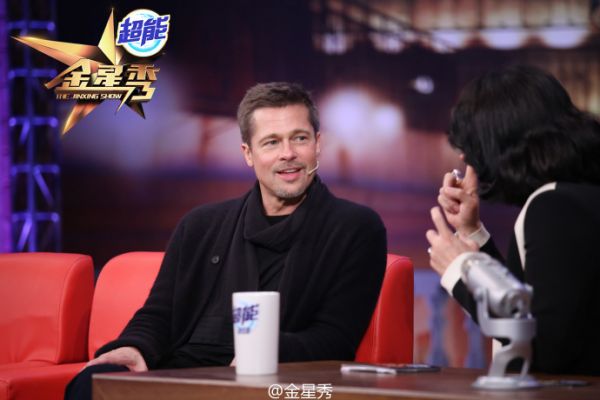 金星秀布拉德·皮特錄制照曝光 皮特金星秀哪一期播