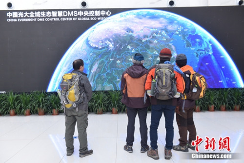 光大全域生态智慧DMS中央控制中心已成为崂山景区一处吸睛无数的景点