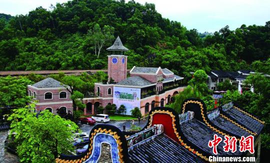 华侨城深圳“甘坑新镇”项目(资料) 华侨城供图 摄