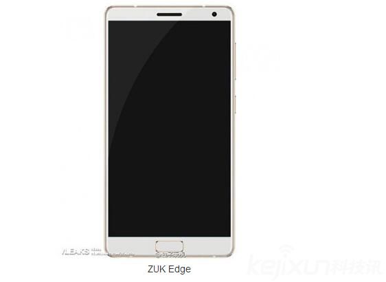 ZUK Edge正面渲染圖再度曝光：屏占比真心大