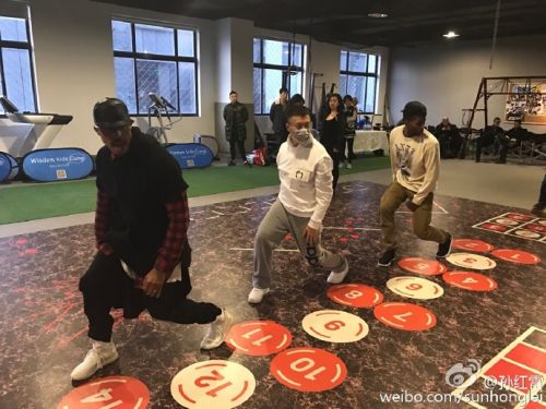 孫紅雷練習街舞 自黑：長得動人心魄