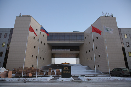 格林伍德国际贸易中心外景。张土昌 摄