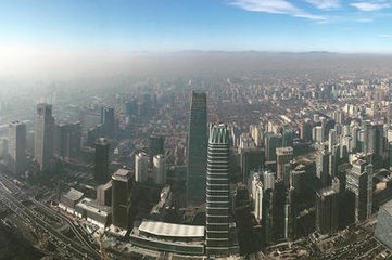 雾霾滚滚进京照刷爆 北京重污染由南向北推进