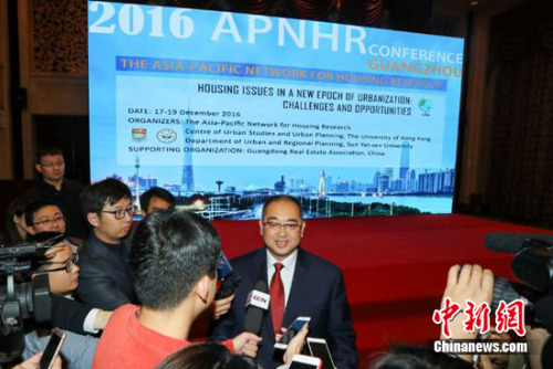 恒大集团董事局副主席、总裁夏海钧接受媒体采访