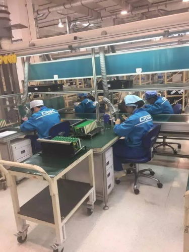 北京工业集团生产车间。国是直通车 宫雨霏 摄