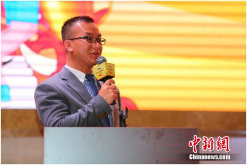 碧桂园集团品牌管理部总经理林伟营致辞