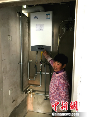 北京市海淀区上庄镇东小营村村民刘淑凤。中新网 种卿 摄