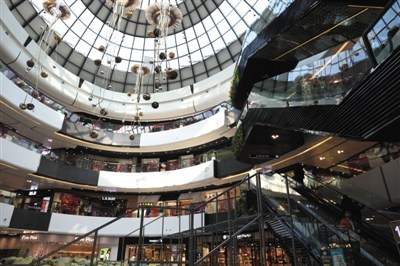 去年底，丰台万达广场和槐房万达广场同时开业,其中，槐房万达广场（图）建筑面积达23万平方米。新京报记者 侯少卿 摄