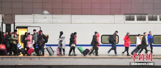 资料图：铁路 中新社记者 于海洋 摄