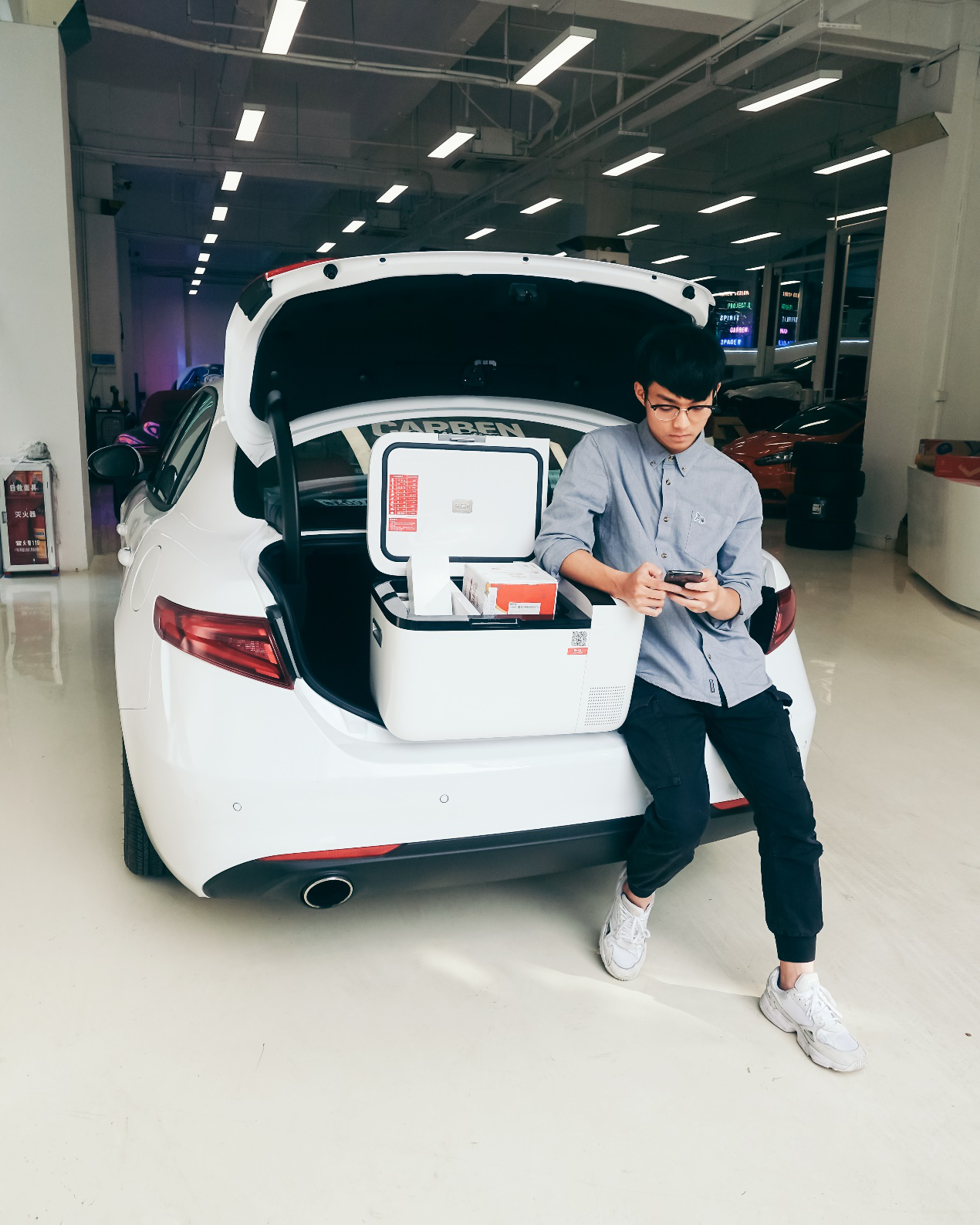 英得尔车载冰箱