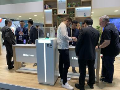 海信5G手机亮相MWC