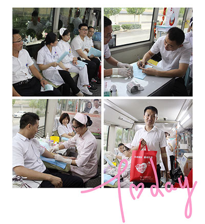 博爱、奉献：河北省红十字基金会医院举行无偿献血活动(图3)