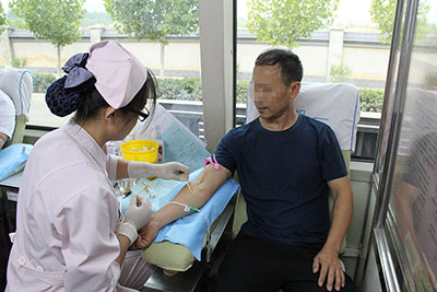 博爱、奉献：河北省红十字基金会医院举行无偿献血活动(图7)