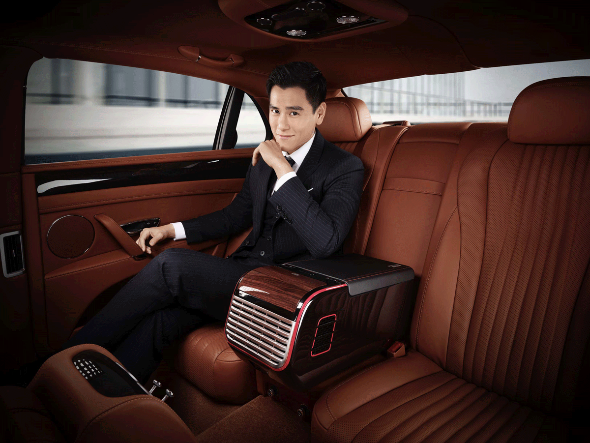 彭于晏代言英得尔车载冰箱