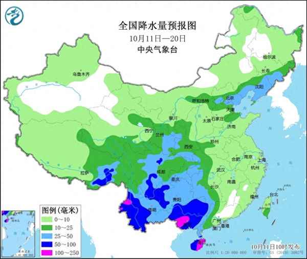 10月12号天气预报全国—十月12日天气预报