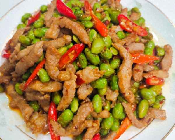 毛豆炒肉煮多長時間能熟透_毛豆炒肉煮多久