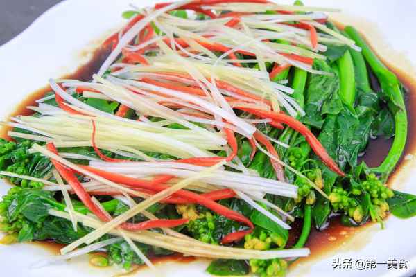 白灼菜心用蒸魚豉油還是生抽—白灼菜心用蒸魚豉油還是生抽好吃