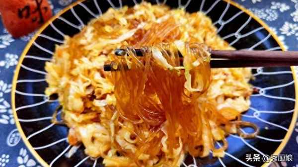 甘藍炒粉條怎么做,甘藍炒粉兒