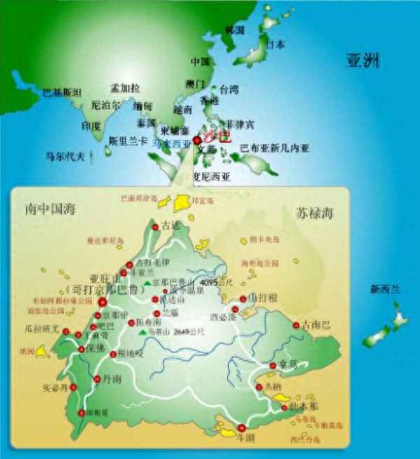 沙巴的旅游景點有哪些;沙巴旅游攻略自由行攻略