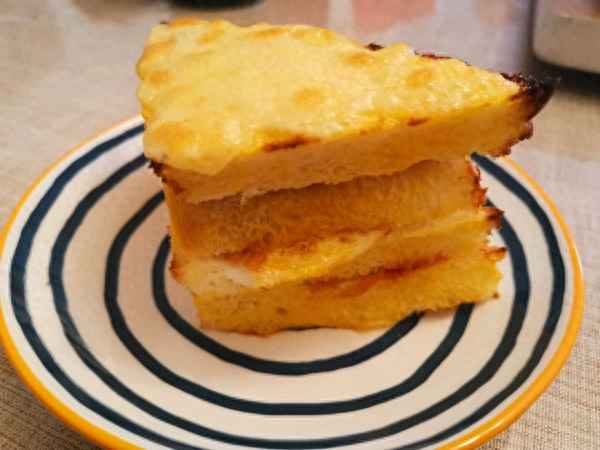 土豆泥芝士三明治、土豆泥做三明治