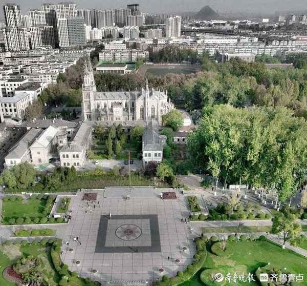 濟南洪樓堂,濟南洪樓堂和濟南紗布廠