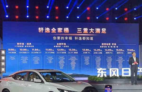 日產(chǎn)軒逸有幾款車型(軒逸有多少款車型)