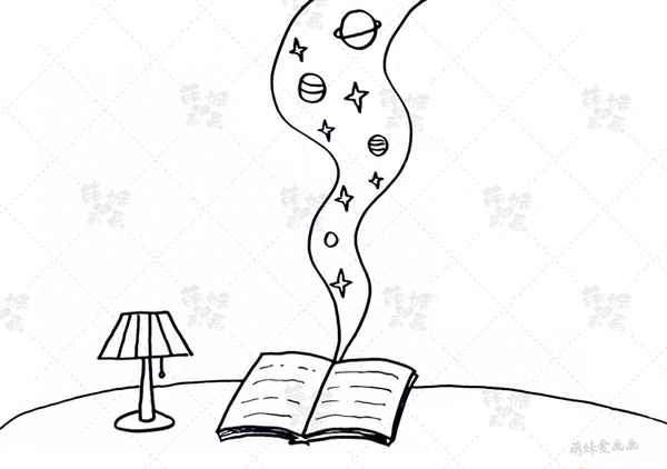 讀書手抄報漂亮精致—超難畫又好看的手抄報