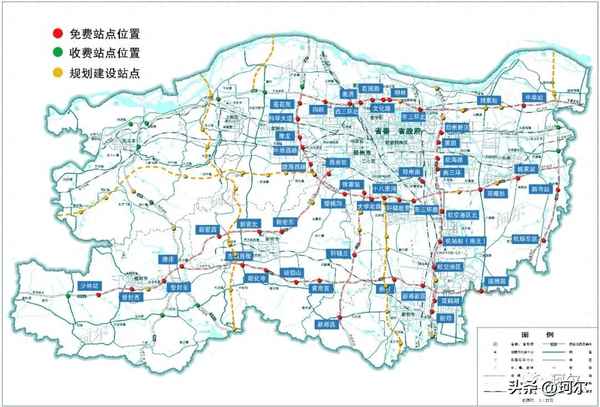 連霍高速各個出入口的站名(連霍高速各個出入口的站名叫什么)