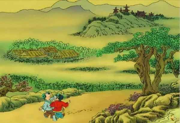 唐诗《一去二三里》—唐诗《一去二三里》书法