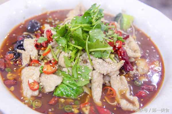 水煮肉片的做法配菜—水煮肉片做法配菜配料