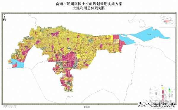 通州区最新总体规划图、2021年通州区有什么新规划