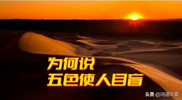 五味使人 道德经—道德经的五色