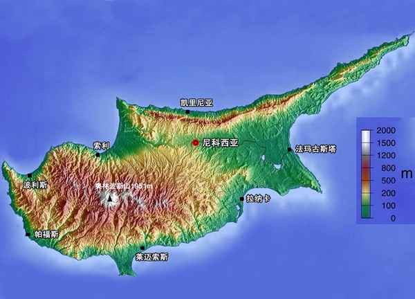 塞浦路斯由誰實際控制_塞浦路斯靠近哪個國家