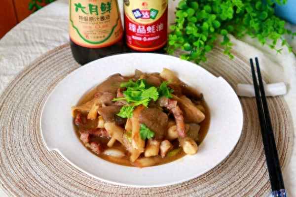 圓蘑菇炒肉的做法家常菜,圓蘑菇炒肉怎么炒好吃